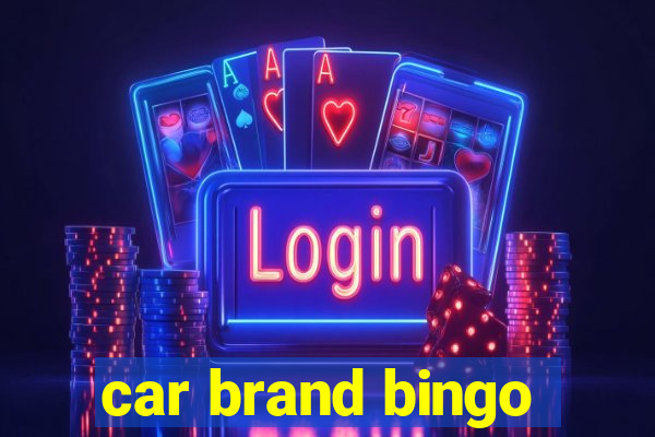 car brand bingo